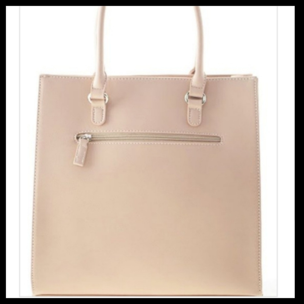 *SOLD* David Jones Multi-textured Top Handle Bag - Picture 3 of 5